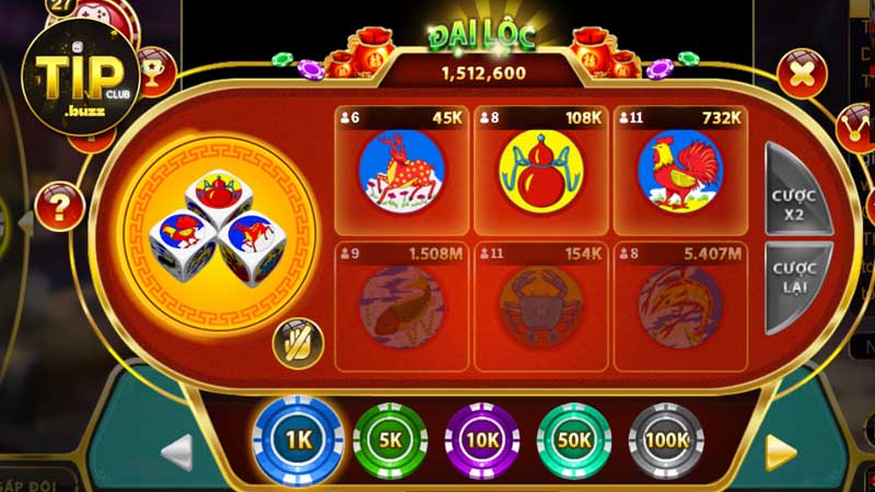 Tìm hiểu quy luật bầu cua online tại Tipclub